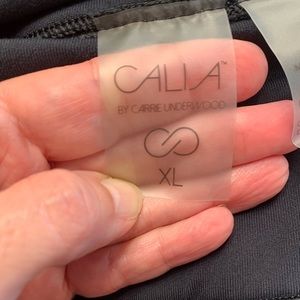 Calia black yoga pants. With zipper pocket.